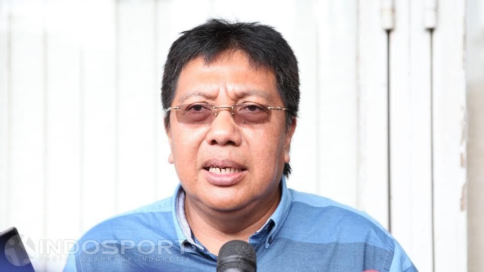 CEO Bhayangkara FC, I Gede Widiade. Copyright: © Herry Ibrahim/Indosport